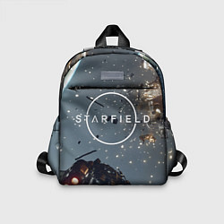 Детский рюкзак Космический бой в Starfield, цвет: 3D-принт