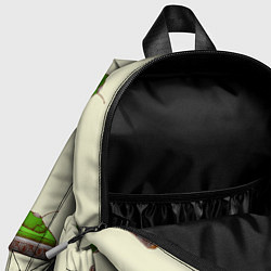 Детский рюкзак Танчики паттерн, цвет: 3D-принт — фото 2