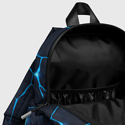 Детский рюкзак Синие разломы, цвет: 3D-принт — фото 2