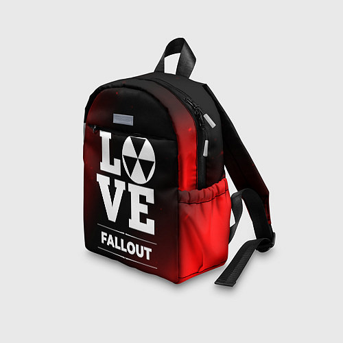 Детский рюкзак Fallout Love Классика / 3D-принт – фото 3
