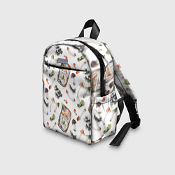 Детский рюкзак Узор Грибы и Корзины, цвет: 3D-принт — фото 2