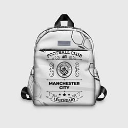 Детский рюкзак Manchester City Football Club Number 1 Legendary, цвет: 3D-принт