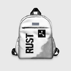 Детский рюкзак Rust Glitch на светлом фоне, цвет: 3D-принт