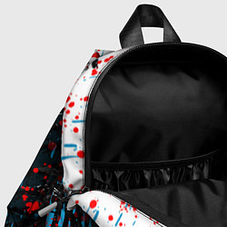 Детский рюкзак АТАКА ТИТАНОВ ATTACK ON TITAN БРЫЗГИ, цвет: 3D-принт — фото 2
