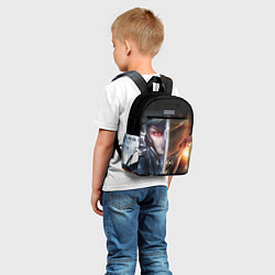 Детский рюкзак METAL GEAR RISING САМУРАЙ, цвет: 3D-принт — фото 2