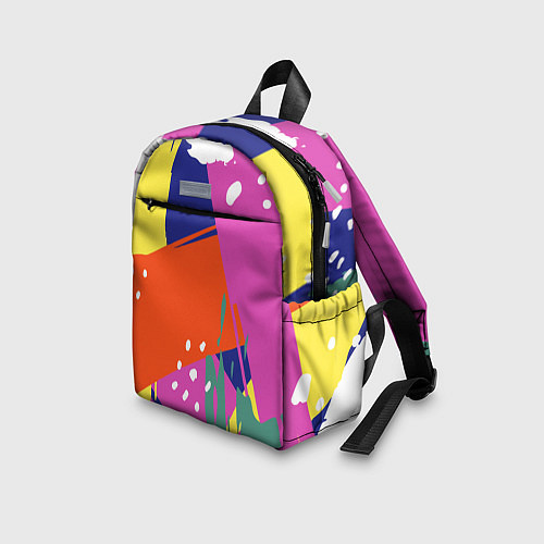 Детский рюкзак Красочная летняя картинка Fashion trend / 3D-принт – фото 3