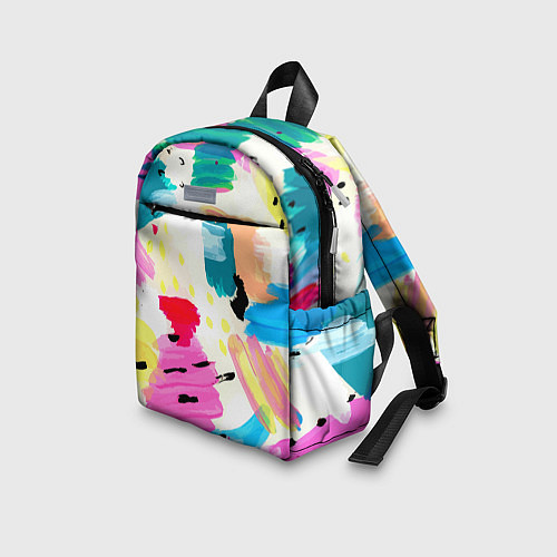 Детский рюкзак Всплески красок Лето / 3D-принт – фото 3