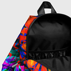 Детский рюкзак Game time Абстрактный пятнистый узор, цвет: 3D-принт — фото 2