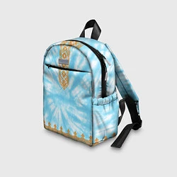 Детский рюкзак Славянская тай-дай рубаха, цвет: 3D-принт — фото 2