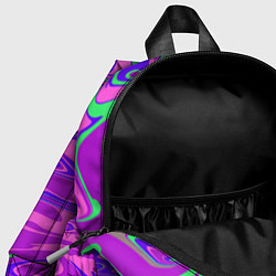 Детский рюкзак Славянская рубаха с разводами, цвет: 3D-принт — фото 2