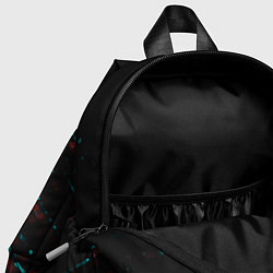 Детский рюкзак Fortnite в стиле Glitch Баги Графики на темном фон, цвет: 3D-принт — фото 2