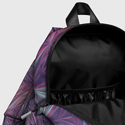 Детский рюкзак Абстрактные Многоугольные Кристаллы, цвет: 3D-принт — фото 2