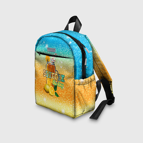 Детский рюкзак Лимонад в банке / 3D-принт – фото 3