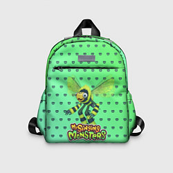 Детский рюкзак My singing Monsters - Жужук, цвет: 3D-принт