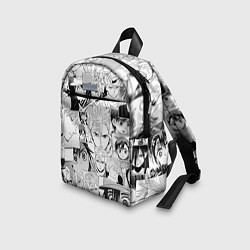 Детский рюкзак ID Вторжение паттерн, цвет: 3D-принт — фото 2