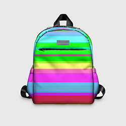 Детский рюкзак Тропические линии, цвет: 3D-принт
