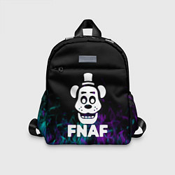 Детский рюкзак Five Nights At Freddys - огонь неон, цвет: 3D-принт