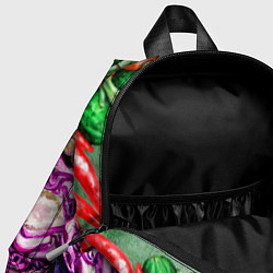 Детский рюкзак Вкусное изобилие, цвет: 3D-принт — фото 2