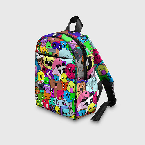 Детский рюкзак Монстрики Nastiprazdnik / 3D-принт – фото 3
