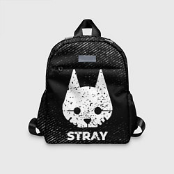 Детский рюкзак Stray с потертостями на темном фоне, цвет: 3D-принт
