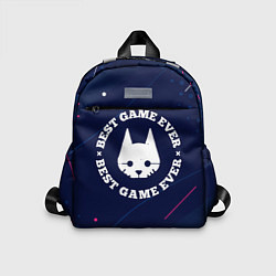 Детский рюкзак Символ Stray и надпись Best Game Ever, цвет: 3D-принт