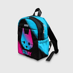 Детский рюкзак Stray - Neon Gradient, цвет: 3D-принт — фото 2