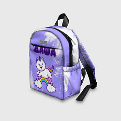 Детский рюкзак Даша кошка единорожка, цвет: 3D-принт — фото 2