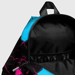 Детский рюкзак FNAF мишка - neon gradient, цвет: 3D-принт — фото 2