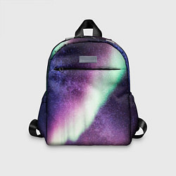 Детский рюкзак Ночное северное сияние, цвет: 3D-принт