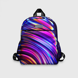 Детский рюкзак Яркая цветная композиция, цвет: 3D-принт