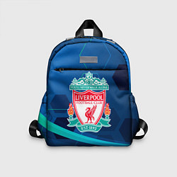 Детский рюкзак Liverpool Абстракция, цвет: 3D-принт