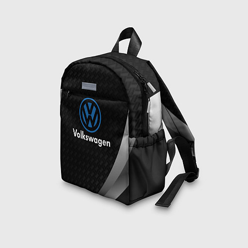 Детский рюкзак Volkswagen абстракция / 3D-принт – фото 3