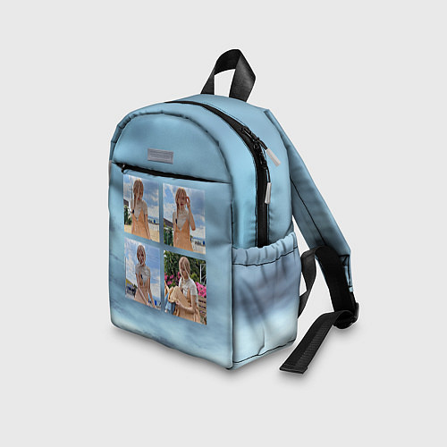Детский рюкзак ROSE COLLAGE / 3D-принт – фото 3