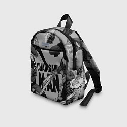 Детский рюкзак Chainsaw man comix, цвет: 3D-принт — фото 2