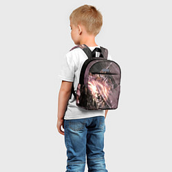 Детский рюкзак Берсерк Гатс В Доспехах Извергает Огонь, цвет: 3D-принт — фото 2