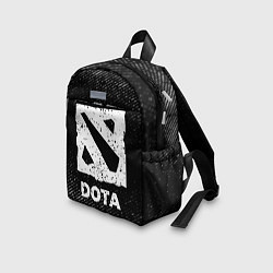 Детский рюкзак Dota с потертостями на темном фоне, цвет: 3D-принт — фото 2