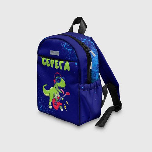 Детский рюкзак Серега рокозавр / 3D-принт – фото 3