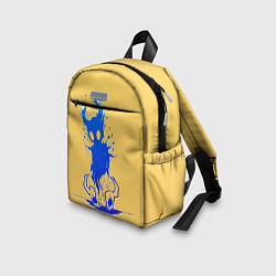Детский рюкзак Hollow Рыцарь в синем градиенте Hollow Knight, цвет: 3D-принт — фото 2