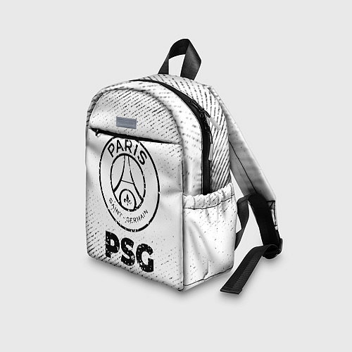 Детский рюкзак PSG с потертостями на светлом фоне / 3D-принт – фото 3
