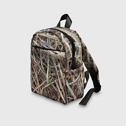 Детский рюкзак Обычная высохшая трава - авангард, цвет: 3D-принт — фото 2