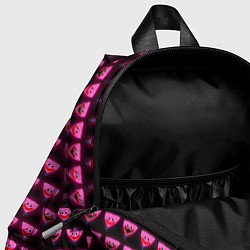 Детский рюкзак Poppy Playtime - Kissy Missy Pattern - Huggy Wuggy, цвет: 3D-принт — фото 2