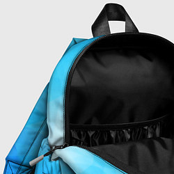 Детский рюкзак Футбольный мяч в сетке ворот, цвет: 3D-принт — фото 2