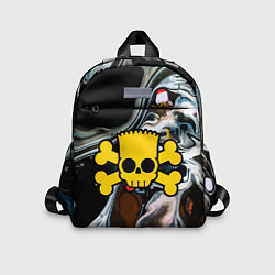 Детский рюкзак Череп Барта Симпсона!, цвет: 3D-принт