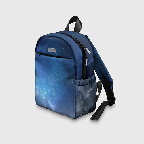 Детский рюкзак Холодное космическое молчание / 3D-принт – фото 3