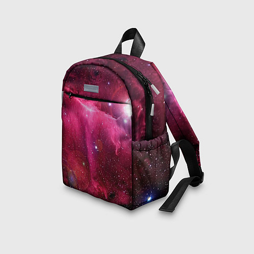 Детский рюкзак Рубиновая туманность / 3D-принт – фото 3