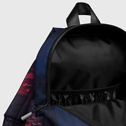 Детский рюкзак Космическое пламя, цвет: 3D-принт — фото 2