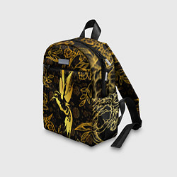 Детский рюкзак Золотая колибри, цвет: 3D-принт — фото 2