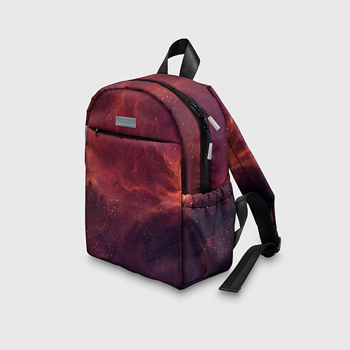 Детский рюкзак Галактический пожар / 3D-принт – фото 3