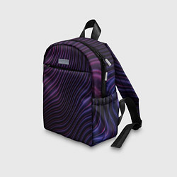 Детский рюкзак Волнистый металлик, цвет: 3D-принт — фото 2