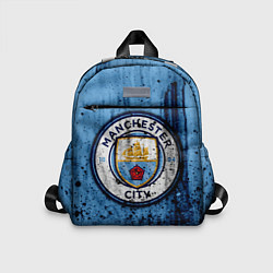 Детский рюкзак Манчестер Сити Лого, цвет: 3D-принт